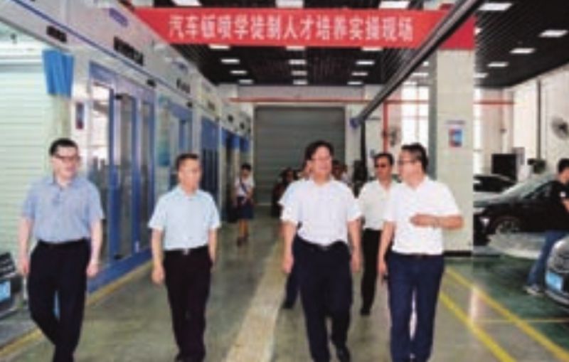 陕西省科协原主席孙科视察